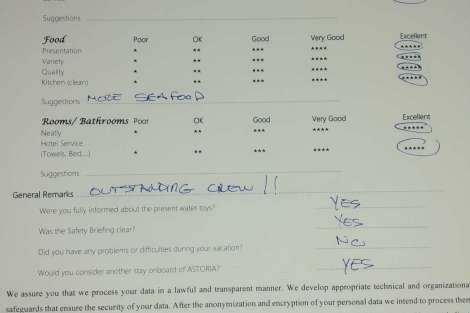 Review img # 81 of the yacht ASTORIA