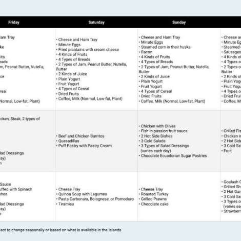 Food onboard Grand Majestic # 2