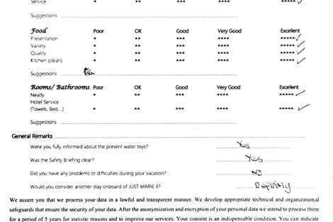 Review img # 27 of the yacht Just Marie 2