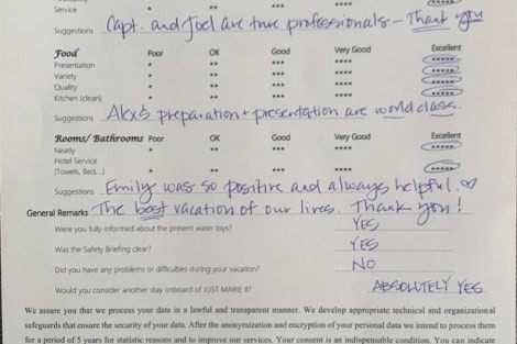 Review img # 14 of the yacht Just Marie 2