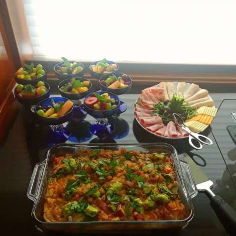 Food onboard LONE STAR # 1