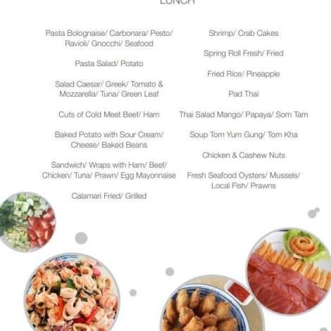 Food onboard MAVERICK # 2