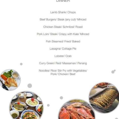 Food onboard MAVERICK # 3